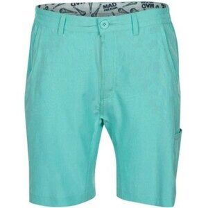 Mad Pelican You Wish Donnie's Walking Shorts - Aruba Blue Medium